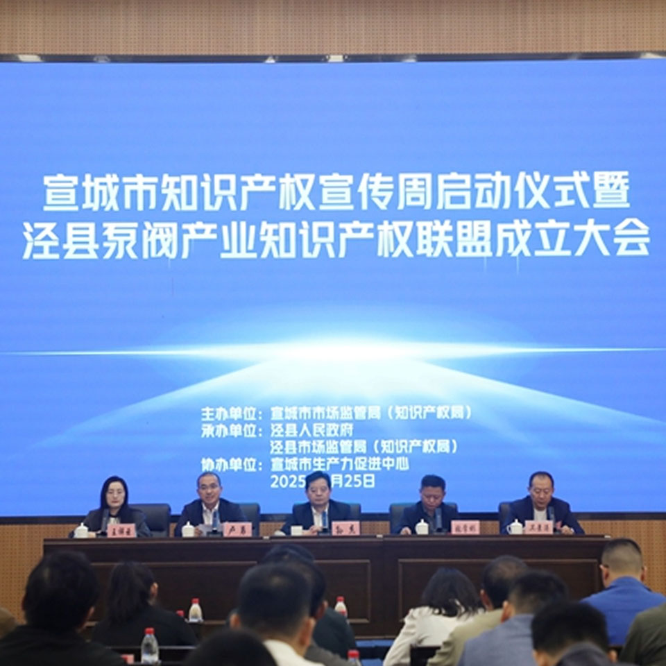 Notes d'Anhui Shengshi Datang : Xuancheng établit une alliance IP pour les pompes et les vannes et dévoile un guide de sélection de produits